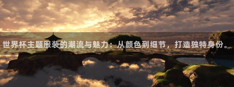 世界杯第一场比赛：世界杯主题服装的潮流与魅力：从颜色到细节，打造独特身份。